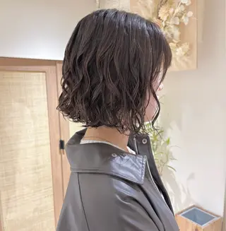 パーマ AMI ウルフ/ショートのヘアスタイル