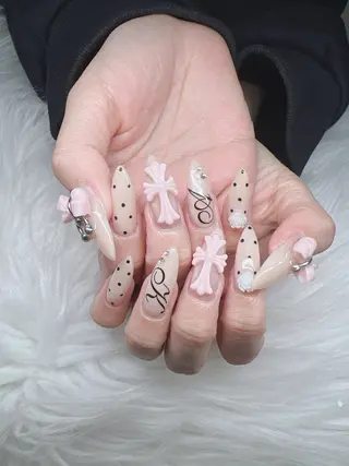 ネイル Lee Nails チップ長さだし専門店のネイルデザイン
