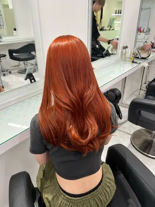 カラー ブリーチなし透明感 💗RYOTAのヘアスタイル