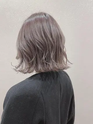 ミディアム カラー 赤味消し髪質改善特化 🫧eyl西梅田🫧のヘアスタイル