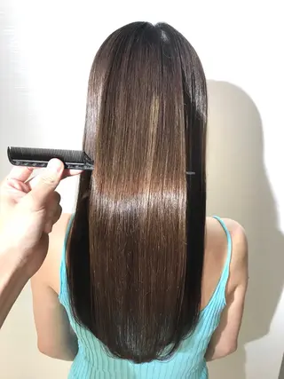 ロング カラー 🌈ハイトーン髪質改 善🌈polon🌟のヘアスタイル