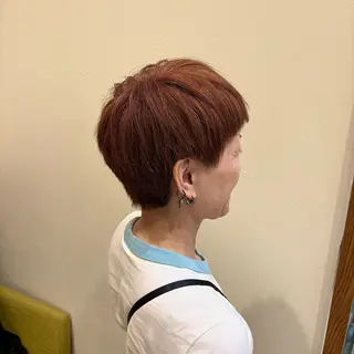 ショート トヨダ🤍 パーマのヘアスタイル