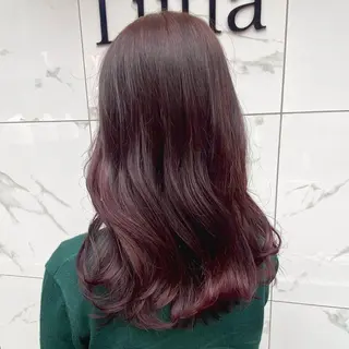 ロング カラー パーマ ヘアアレンジ メンズ 新宿⌇韓国風ヘア ⌇透明感カラーのヘアスタイル