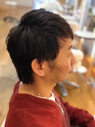 ショート メンズ ナチュラルスタイル ☘️🌴MITA🌴のヘアスタイル