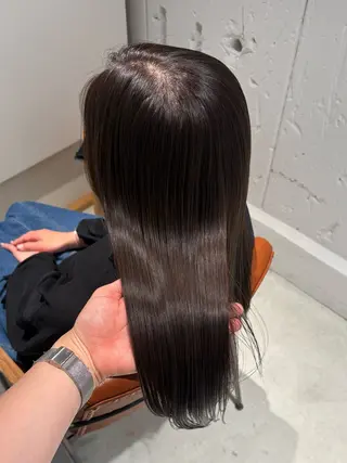 セミロング カラー 明瀬 咲良🩰 ヘアセットのヘアスタイル