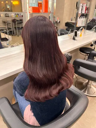 ロング 💖札幌カラー 指名No.1💖玲奈のヘアスタイル