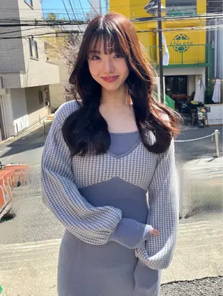 ミディアム カラー 💎透明感カラー特化 💎TAISEIのヘアスタイル