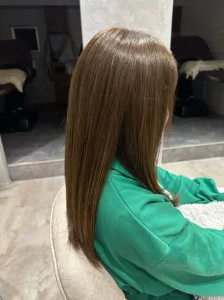 カラー おのだ あやなのヘアスタイル