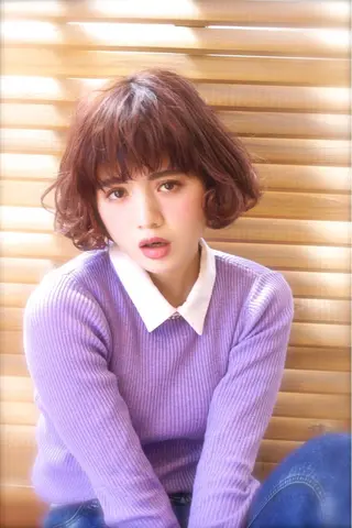 ショート カラー みうら ミウラのヘアスタイル