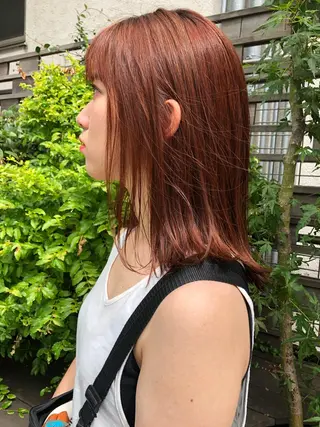 ミディアム カラー “ミニモ最高評価獲得 “代表"Kohei"のヘアスタイル