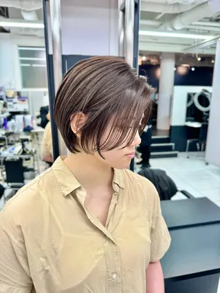 ショート 加藤 真介のヘアスタイル