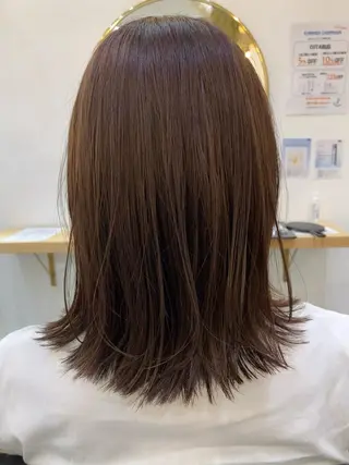 ミディアム カラー CARICIA🌱 masaeのヘアスタイル
