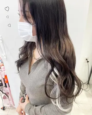 カラー 新宿駅近♡個室 ♡関口三都季🌜のヘアスタイル