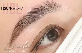 アイブロウ Li aile eye&nailのマツエク・マツパデザイン