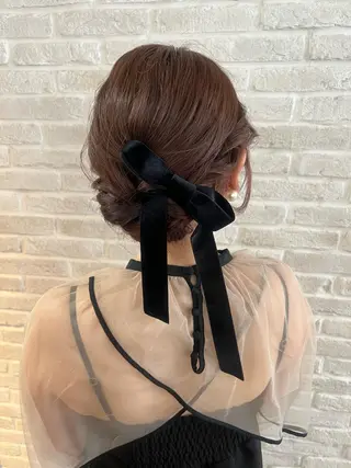 セミロング ヘアアレンジ Topstylist YUKIのヘアスタイル