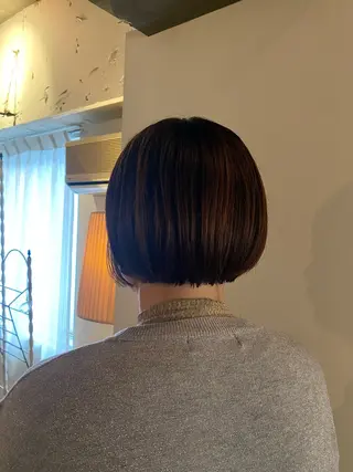 ショート ORe'S HAIR BE GLaDユウナのヘアスタイル