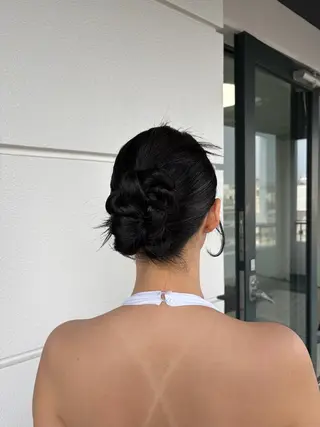 ロング ヘアアレンジ 髪質改善特化🥣🫧 天神美容室のヘアスタイル
