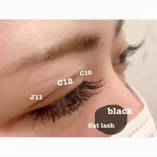 セミロング カラー ヘアアレンジ マツエク・マツパ まつパ/まつエク Ci belleのマツエク・マツパデザイン