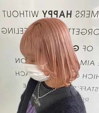 ショート カラー 美容室 HAKUAのヘアスタイル
