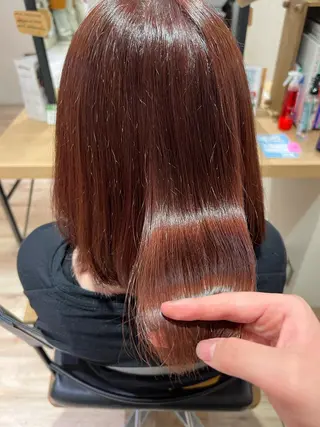 カラー ブリーチなしカラー/ パーマ/おとは🦖♡のヘアスタイル
