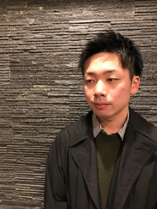 ショート メンズ 牧 颯斗のヘアスタイル
