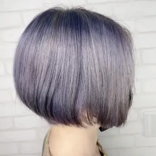 ショート カラー イヤリングカラー Ai 浅草橋店のヘアスタイル