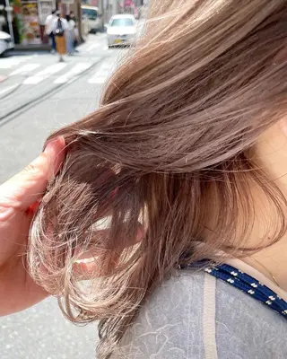 ミディアム カラー ヘアアレンジ iena渋谷 /ゆーこのマツエク・マツパデザイン