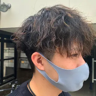 パーマ メンズ TELA HAIR 岩槻 高梨のヘアスタイル
