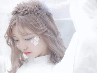 ミディアム ヘアアレンジ JUNSHIN🦋 ヘアセット／カラーのヘアスタイル