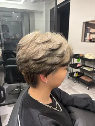 カラー メンズ Nail &Beauty by UNO伊勢原所属・COCO .のヘアスタイル