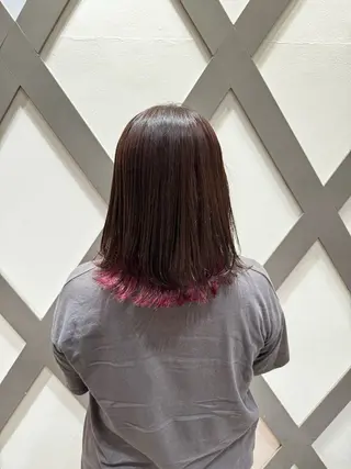 ミディアム echelle所属・るな/echelle 【カットモデル募集】のヘアスタイル