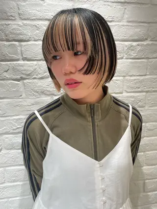 ショート カラー 【吉祥寺】ショート/ レイヤーボブ/ryoのヘアスタイル