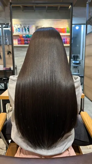 セミロング カラー 当日予約OK⭕️ 佐藤太一のヘアスタイル