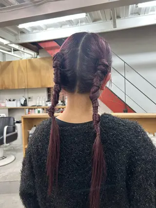 セミロング カラー キノシタナナコ /渋谷/ボブのヘアスタイル