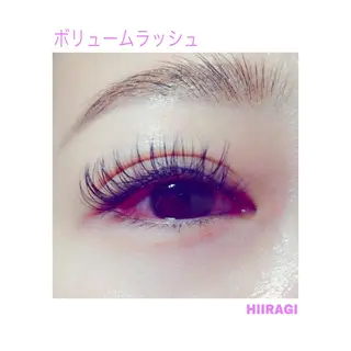 マツエク・マツパ 美容室 HIIRAGIのマツエク・マツパデザイン