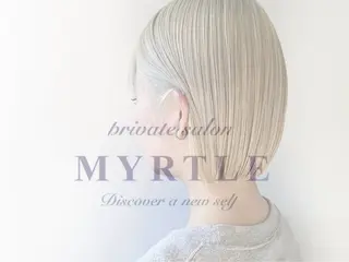 ミディアム MYRTLE TSUNODAのヘアスタイル