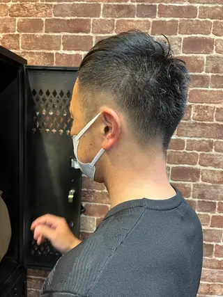 ショート カラー パーマ ヘアアレンジ メンズ キッズ ネイル マツエク・マツパ アイブロウ 久木原 ゆりのヘアスタイル