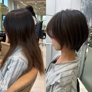 ショート 大人ショート特化/ カットモデル/表参道のヘアスタイル