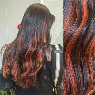 ロング カラー ヘアアレンジ stylist ◎RUKI.のヘアスタイル