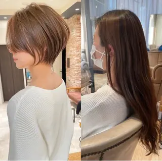 ショート 🥣安野祥華 銀座大人ショート🥣のヘアスタイル