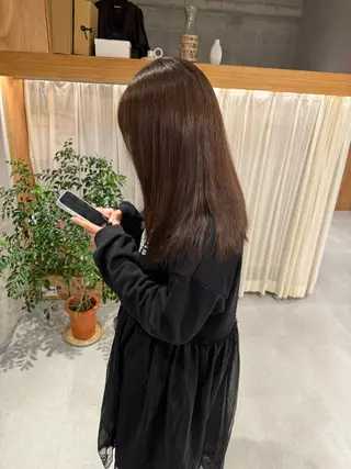 ミディアム レイヤー/ボブパーマ /垢抜け/タクミのヘアスタイル