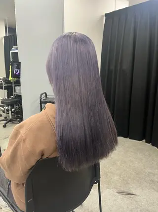 ロング カラー 🤍セット簡単パーマ 🤍TAMAKIのヘアスタイル