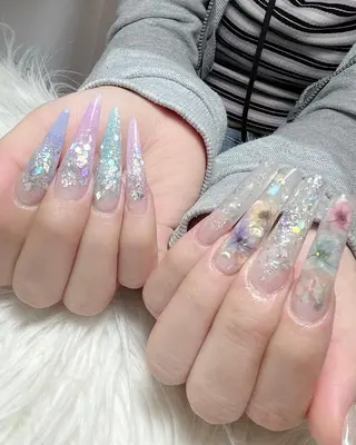 ネイル Feel ‪‪☺︎‬Yuriaのネイルデザイン