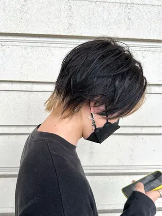 カラー メンズ 石井 一輝のヘアスタイル