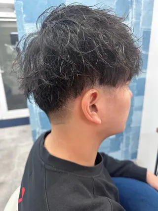 パーマ メンズ Noyヨシモト ヒロトのヘアスタイル