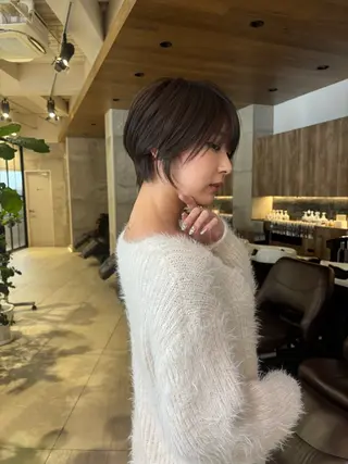 ショート 大人ショート特化/ カットモデル/表参道のヘアスタイル