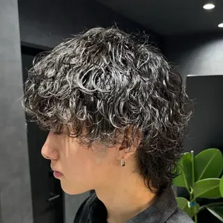 パーマ メンズ 🔥フェザーパーマ 特化🔥勇斗のヘアスタイル