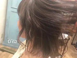 ミディアム カラー オリーブ透明感カラー 表参道/MIKUのヘアスタイル