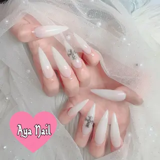ロング Aya Nailのネイルデザイン