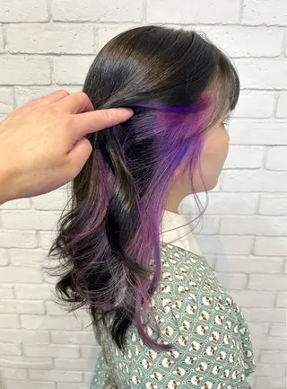 セミロング カラーアンドケアリタ kitamuuuのヘアスタイル